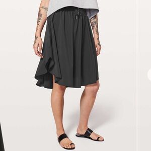 lululemon The Everyday Skirt Black 10